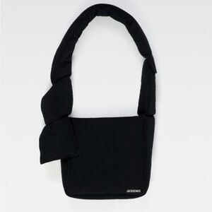 Jacquemus Black Padded Shoulder Bag